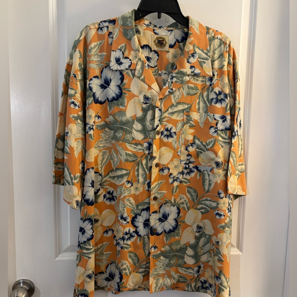 Vintage Pusser’s  West Indies Tropical / Hawaiian Shirt Sz XL